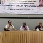 Aliansi Tunas Lampung Paparkan Sosialisasi dan Jajak Pendapat Dukungan Warga Tuba untuk Win-Nata