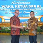 Sekdaprov Lampung Sambut Kunjungan Wakil Ketua DPR RI Adies Kadir