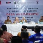 KPK RI Monitoring Hasil Penilaian Perluasan Percontohan Desa Antikorupsi di Provinsi Lampung