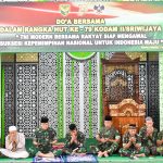 Peringati HUT Ke-79 Kodam II/Swj Tahun 2025, Korem 043/Gatam Gelar Do’a Bersama