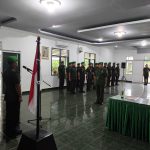 Wadan Denhubrem 043/Gatam Mayor Cke Didik Suharyo Hadiri Sertijab Dandenhubrem 042/Gapu.