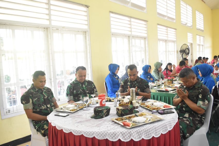 Korem 043/Gatam Kembali Uji Coba Makan Siang Bergizi Gratis Di SLB Dharma Bhakti Dharma Pertiwi Bandar Lampung
