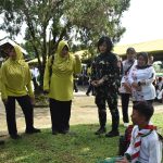 Bentuk Generasi Muda sejak dini, Ketua Yayasan Kartika Jaya Koordinator Korem 043 Cabang II Sriwijaya,Buka Latihan  Dasar Kepimimpinan siswa