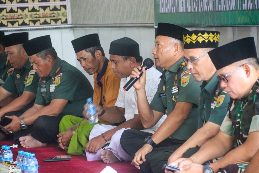 Kodim 0410/KBL Gelar Peringatan Isra’ Mi’raj 1446 H/2025 M