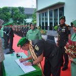 Korem 043/Gatam Gelar Acara Penyerahan Jabatan Kasrem 043/Gatam dan Sertijab Kasipers Kasrem 043/Gatam