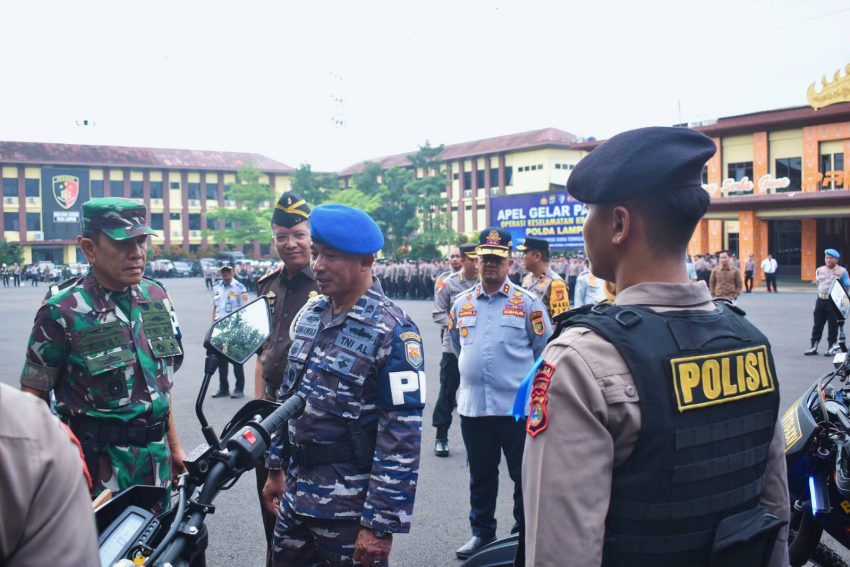 Operasi Keselamatan Krakatau 2025, Danrem 043/Gatam Berharap Kesadaran dan Disiplin Masyarakat Provinsi Lampung Dapat Meningkat
