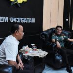 Danrem 043/Gatam Sambut Silaturahmi Kakanwil Ditjen Pemasyarakatan Kementerian Imigrasi dan Pemasyarakatan Provinsi Lampung