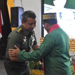 Kasilog Kasrem 043/Gatam Hadiri Pelepasan Tugas Jabatan Pj. Gubernur dan Ketua TP PKK Provinsi Lampung