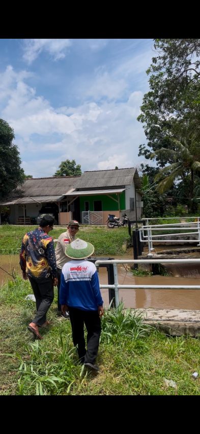 Gercep Tanggapi Aspirasi Saat Reses, Yusnadi Langsung Tinjau Pintu Air 12 di Pasir Sakti