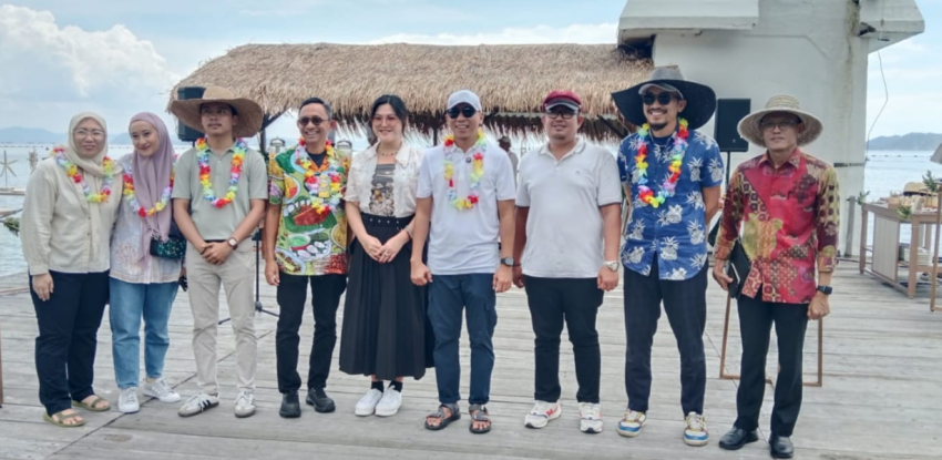Kadis Pariwisata Pesawaran Bersama Gubernur Lampung Terpilih Hadiri Acara Panen Mutiara di Penangkaran The Hurun