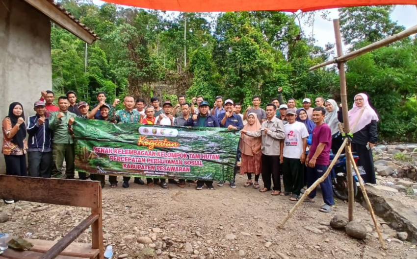 Bagian SDA Setdakab Pesawaran Benah Kelembagaan Percepatan Perhutanan Sosial KTH Way Khilau