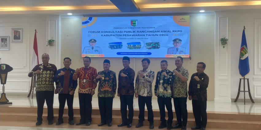 Pemkab Pesawaran Gelar Forum Konsultasi Publik Bahas Rancangan Awal RKPD 2026