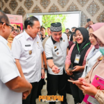 Bupati Dendi Dampingi Pj Gubernur Lampung Monitoring Pelayanan Kesehatan Gratis di Puskesmas Gedong Tataan
