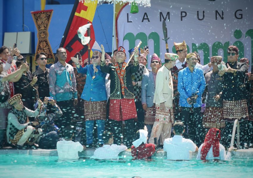 Pemprov Lampung Gelar Tradisi Blangikhan, Sambut Ramadan dengan Kearifan Lokal