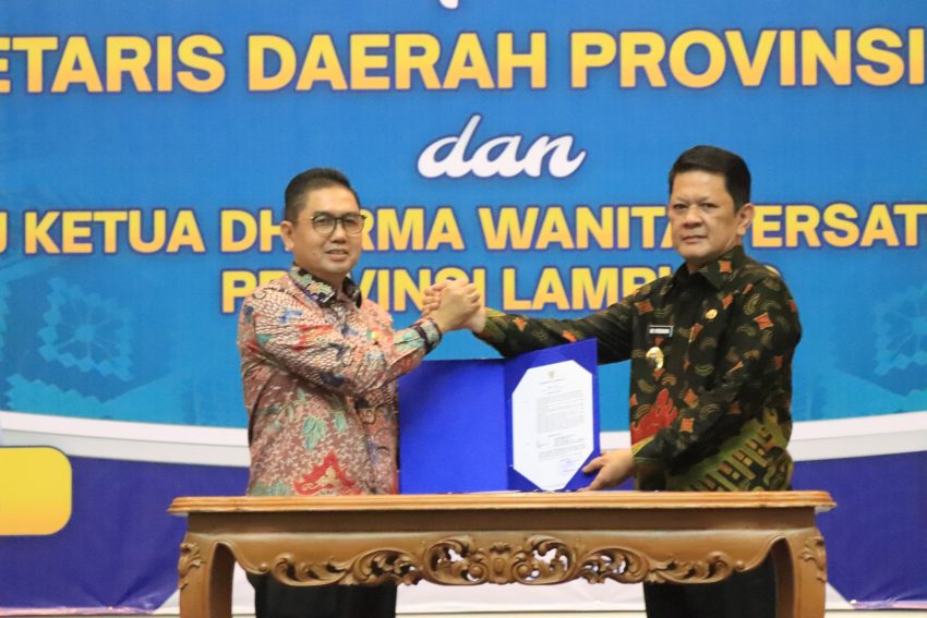 Pemprov Lampung Gelar Acara Pelepasan Pj. Sekdaprov Fredy yang Memasuki Purna Bakti