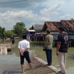 Aleg PKS Dapil Lamtim Inspeksi Lokasi Jembatan Kali Bungur, Desak Pembangunan Segera Dilanjutkan