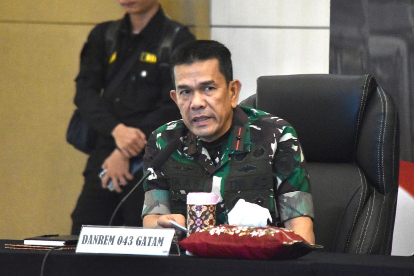 Hadiri Rakoord Lintas Sektoral Operasi Krakatau 2025, Danrem 043/Gatam Ajak Semua Pihak Berkolaborasi Dan Bersinergi