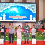 Danrem 043/Gatam Hadiri Safari Ramadhan Panglima TNI dan Kapolri Bersama Forkopimda Provinsi Lampung