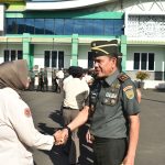 Usai Cuti Hari Raya Idul Fitri 1446 H, Korem 043/Gatam Gelar Halal Bihalal
