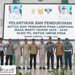 Pengurus PPAD Dikukuhkan, Danrem 043/Gatam Berharap Pengurus Dapat Bersinergi dengan Stakeholder Provinsi Lampung