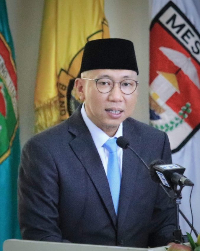 Gubernur Lampung Sampaikan Pidato Perdana