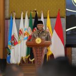 Gubernur Lampung Hadiri Sertijab Kepala BPK Perwakilan Lampung