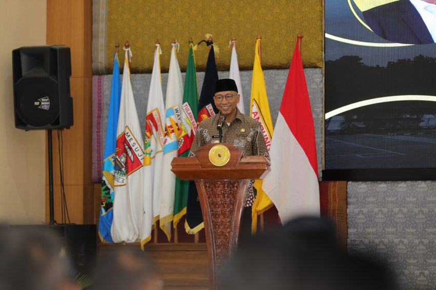 Gubernur Lampung Hadiri Sertijab Kepala BPK Perwakilan Lampung