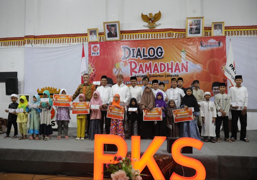 Gubernur Mirza Hadiri Buka Puasa Bersama DPW PKS Provinsi Lampung