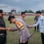 Gubernur Rahmat Mirzani Sambut Kapolri dan Panglima TNI pada Kunjungan di Provinsi Lampung,