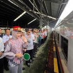 Wagub Jihan Nurlela Lepas Mudik Gratis