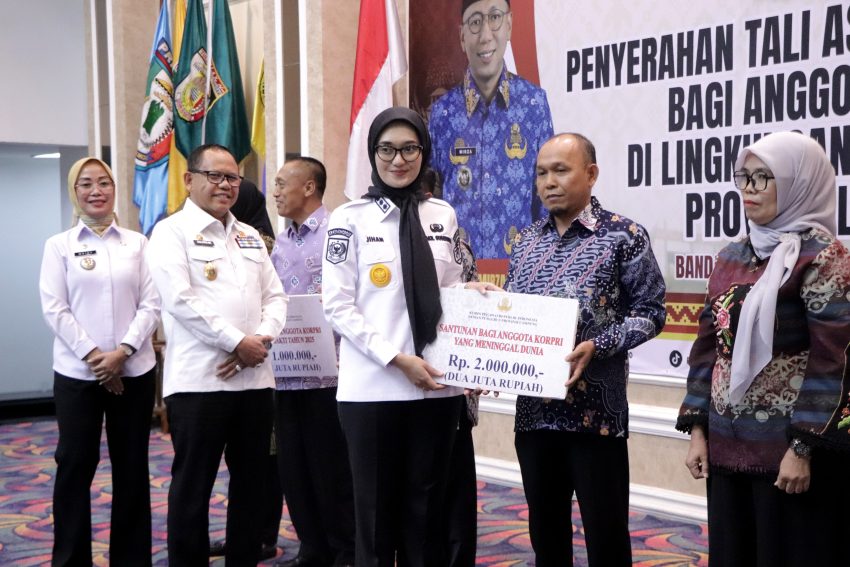 Pemprov Lampung Apresiasi Dedikasi ASN Melalui Program Tali Asih KORPRI