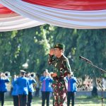Danrem 043/Gatam Pimpin Upacara Peringatan HKN Ke-117 di Provinsi Lampung