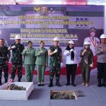 Pangdam II/Sriwijaya Laksanakan Peletakan Batu Pertama Revitalisasi Pasar Koga Bandar Lampung