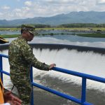 Danrem 043/Gatam Sambut Kunker Pangdam XXI/RI ke Unit Pengelola Irigasi (UPI) Way Rarem Lampung Utara