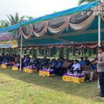 APEL SIAGA I: Polres Mesuji Bersama Stakeholder dan PT. Prima Alumga Gelar Kesiapsiagaan Pencegahan Kebakaran Lahan