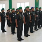 Danrem 043/Gatam Hadiri Tradisi Satuan dan Sertijab Pejabat Kodam XXI/RI