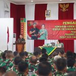 Danrem 043/Gatam Tekankan Jaga Kesehatan dan Hindari Pelanggaran Saat Kunjungi Kodim 0429/Lamtim