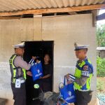 Lanjutkan Tradisi Kebagian, Sat Lantas Polres Mesuji Gelar “TASI BERKAH”, Bagikan Beras Kepada Warga Kurang Mampu