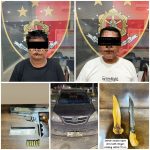 Polres Mesuji Berhasil Amankan 2 Orang Pria Kedapatan Membawa Senpi Rakitan