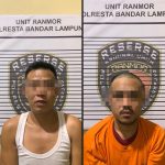 Dua Kali Beraksi di Bandar Lampung, Kawanan Curanmor Residivis Dibekuk Polisi