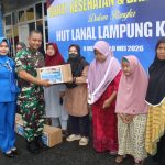 TNI AL Hadir untuk Rakyat, Lanal Lampung Semarakkan HUT ke-61 dengan Berbagai Aksi Sosial