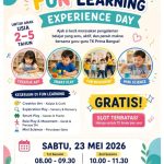 Belajar Tak Harus Berat! TK Prima Bangsa Hadirkan “Fun Learning Experience Day”, Gratis & Penuh Kejutan!