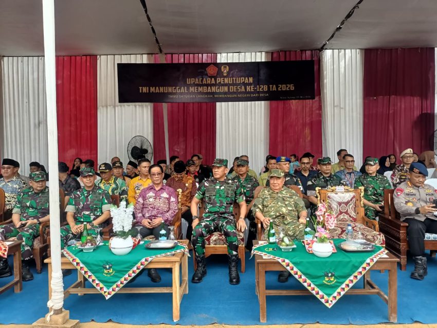 Usai TMMD ke-128, Kasrem 043/Gatam Titip Pesan Penting: ‘Rawatlah Hasil Pembangunan Ini untuk Anak Cucu’