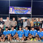 Anggota Polsek Way Serdang Laksanakan Pengamanan Turnamen Bola Volly Kapolsek Way Serdang Cup Dalam Rangka Memperingati HUT Bhayangkara Ke-80 Tahun 2026