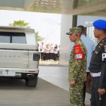 Pengamanan Kunjungan Presiden RI di Lampung Berjalan Optimal, Danrem 043/Gatam Lakukan Pemantauan Langsung