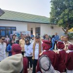 Wamensos Agus Jabo Tinjau Siswa Sekolah Rakyat di Lampung Timur