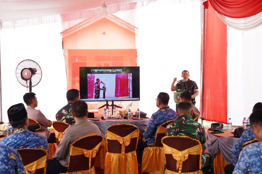 Danrem 043/Gatam Resmikan Pembangunan 24 Jembatan ARMCO Secara Serentak di Lampung dan Bengkulu