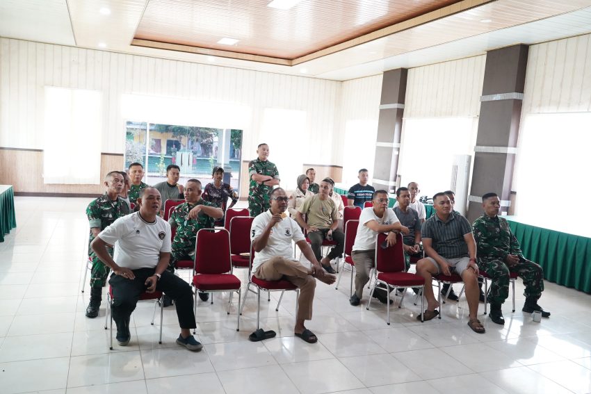 Nobar Piala Dunia 2026, Korem 043/Gatam Pererat Kebersamaan Prajurit dan Masyarakat