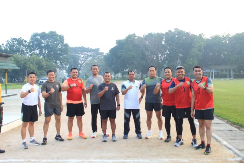 Pamen Golongan IV Kodam XXI/Radin Inten Ikuti Garjas UKP 