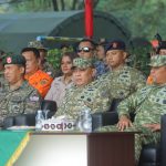Perkuat Sinergi Penanggulangan Bencana, Asops Panglima TNI Tutup Latgabma Malindo Darsasa 12 AB/2026 di Lampung